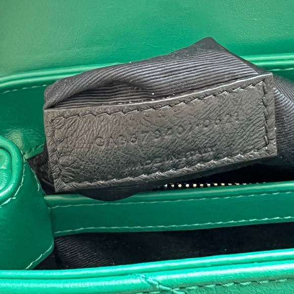 ❌SOLD❌ NEW Saint Laurent Toy Loulou Bag in Green Field - Picture 11 of 14